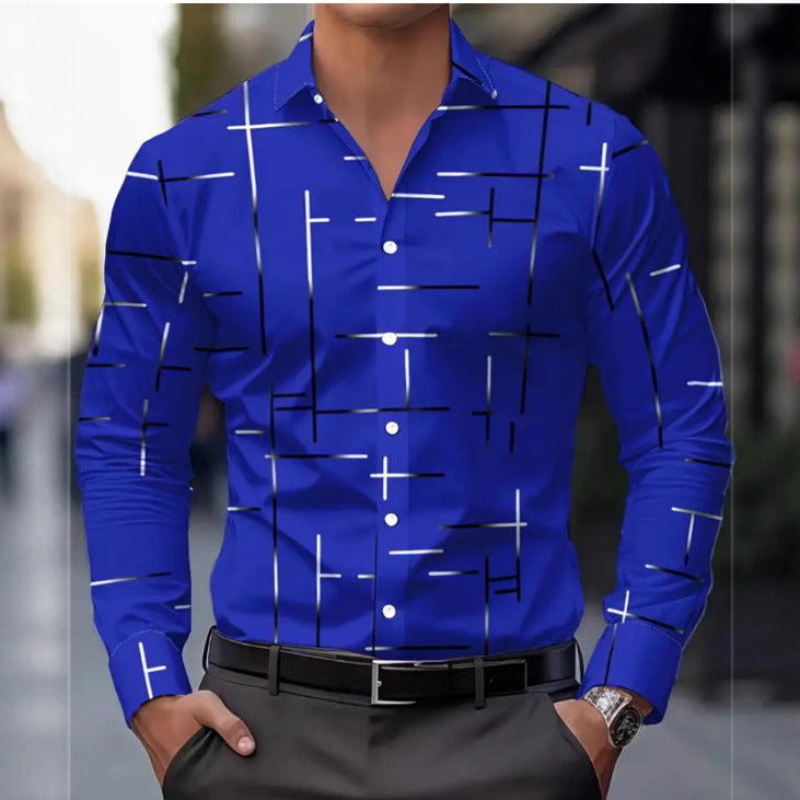 Men's Printed Fashion Casual Shirt