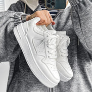 Men's Shoes Classic Black White Sneakers