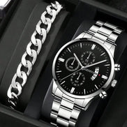 Fashion Men Luxury Calendar Quartz Wrist Watch