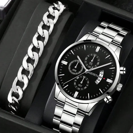 Fashion Men Luxury Calendar Quartz Wrist Watch