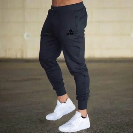 Men Summer Drawstring Sweatpants Thin Trousers