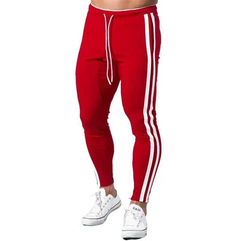 Casual Long Pants Men Fitness Running Workout Track Trousers