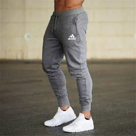 Men Summer Drawstring Sweatpants Thin Trousers