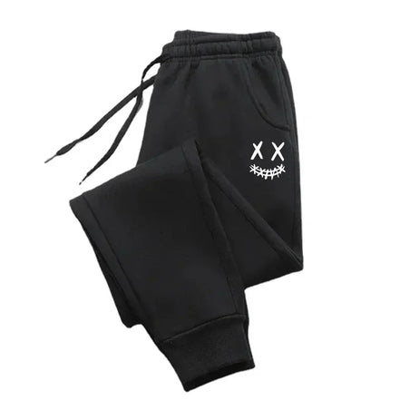 Autumn Winter Male Cotton Sportswear Trousers