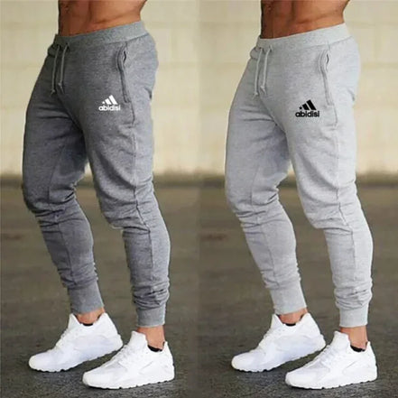Men Summer Drawstring Sweatpants Thin Trousers