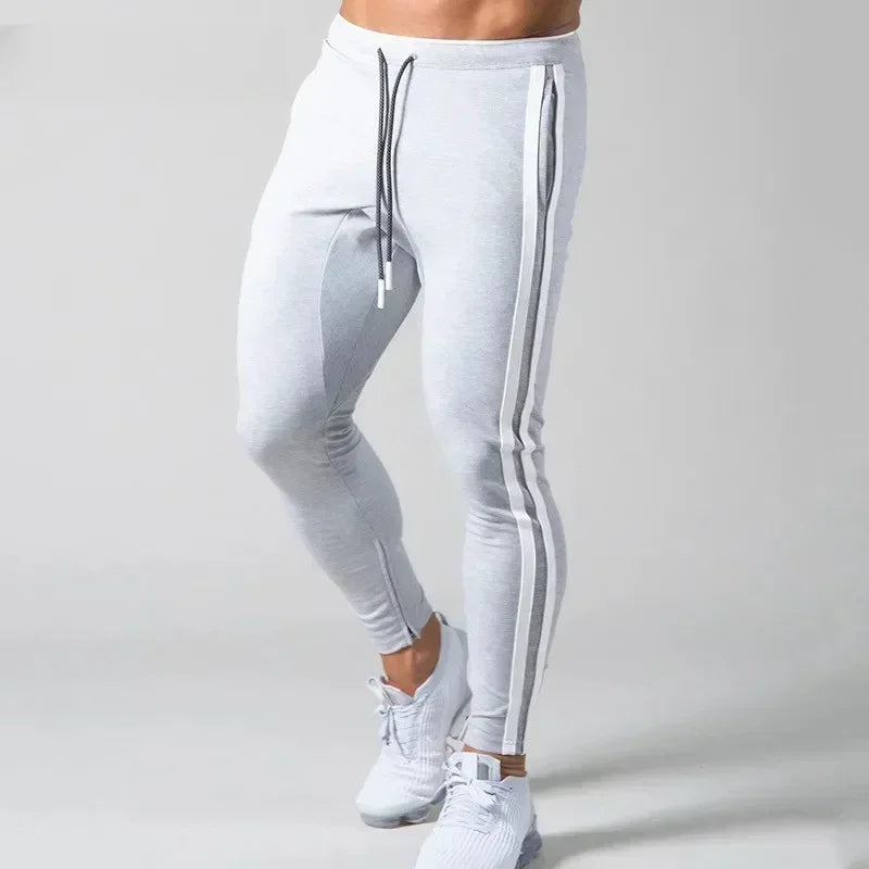 Casual Long Pants Men Fitness Running Workout Track Trousers