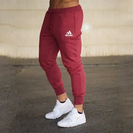 Men Summer Drawstring Sweatpants Thin Trousers