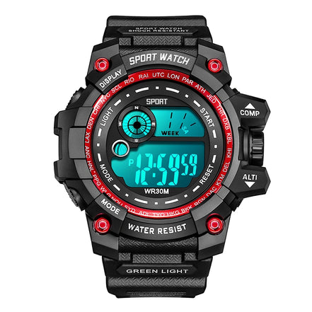 New Men LED Digital Watches Luminous Fashion Sport Waterproof