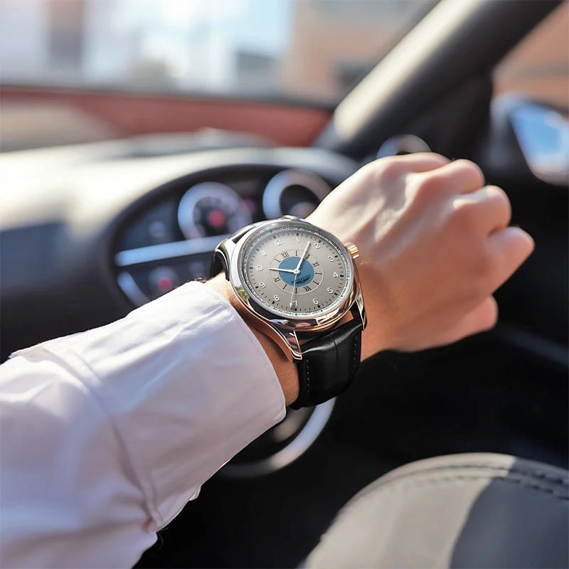 Top Brand Man Wristwatch Luxury Business Waterproof