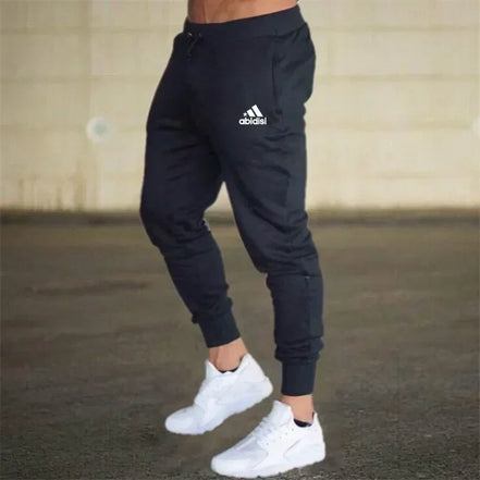 Men Summer Drawstring Sweatpants Thin Trousers