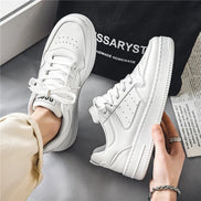Men's Shoes Classic Black White Sneakers